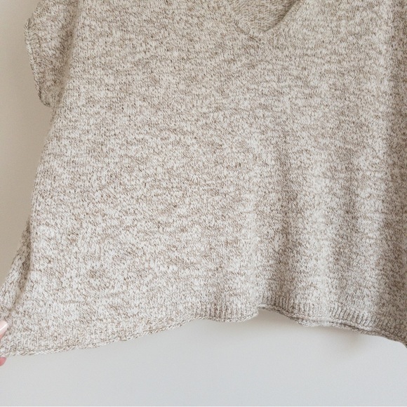 Madewell Cream V-Neck Sweater - Picture 6 of 14